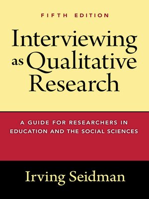 cover image of Interviewing as Qualitative Research